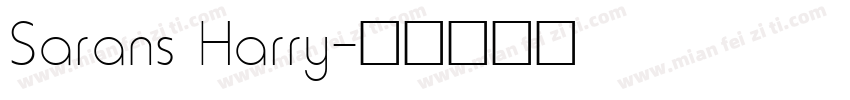 Sarans Harry字体转换